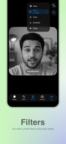 FaceScreen: Floating Camera screenshot