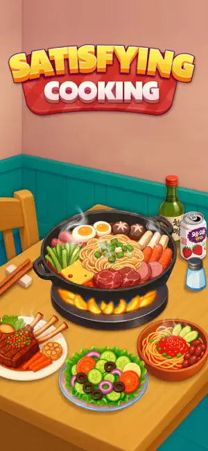 Satisfying Cooking screenshot 1