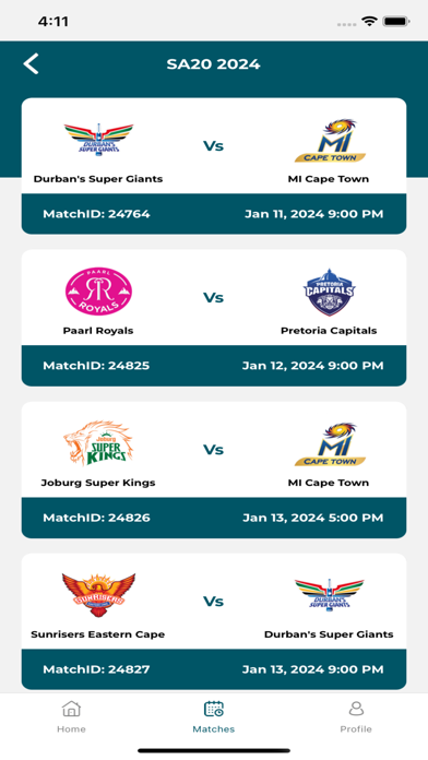 Cricket 21 Scorer Lite Screenshot