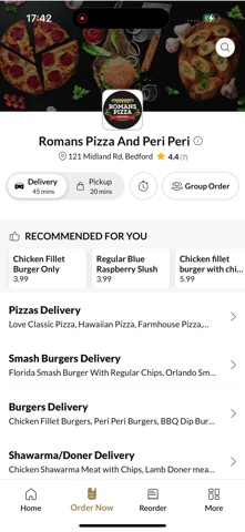 Romans Pizza And Peri Peri screenshot