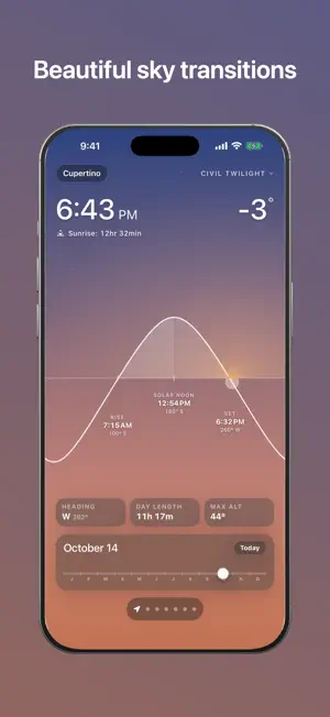 Simply Sun – Sunrise & Sunset screenshot 1