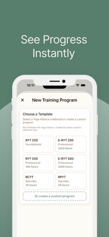 Yoga Hours – RYT & YTT Tracker screenshot