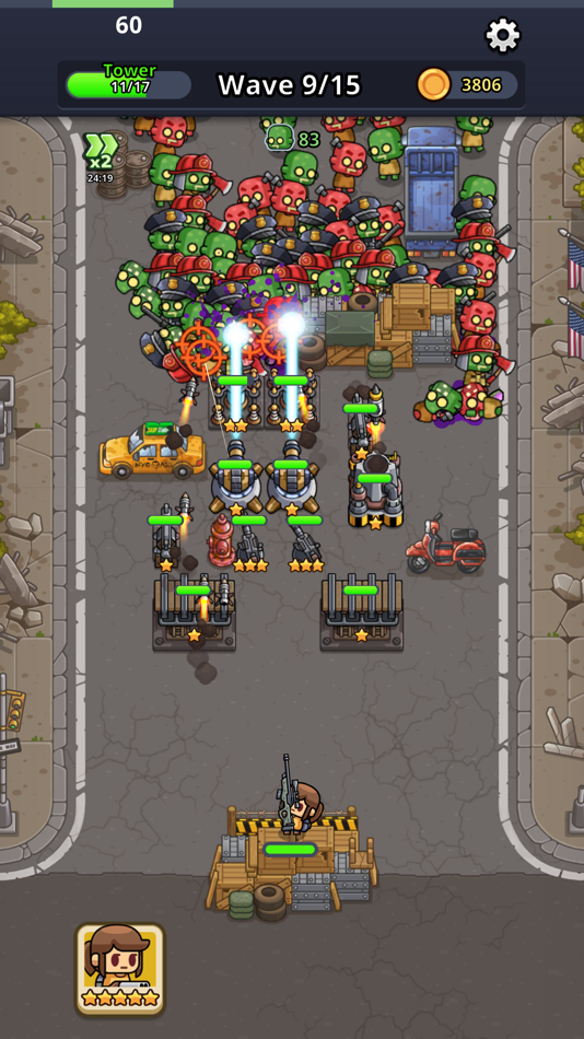 #3. Zombie Fortress: Trap Defense (iOS) 由: SayGames LTD