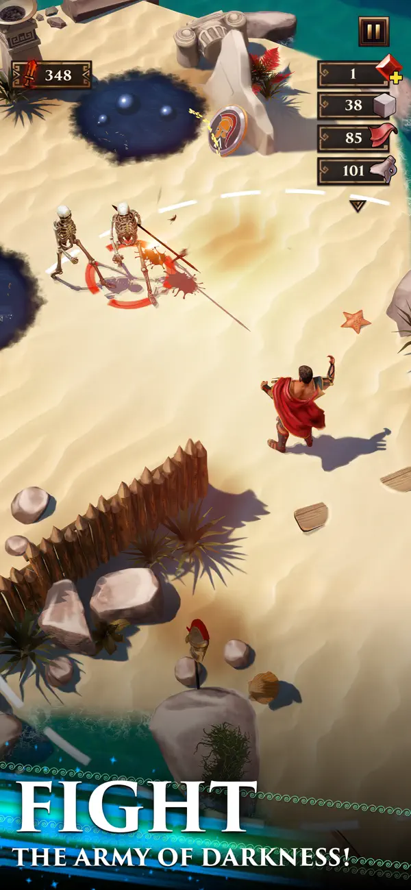 Deus Myth Hack screenshot 2 - iOS game interface