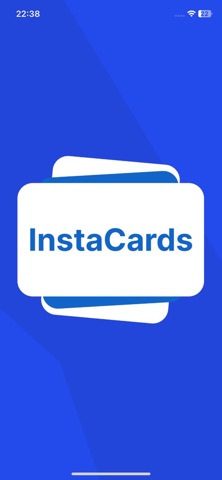 InstaCards App screenshot