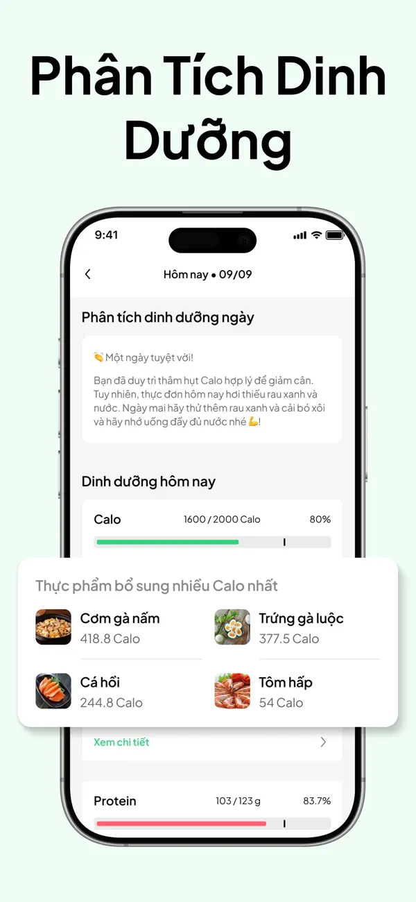 Screenshot #3 pour Eatsy: Đếm Calo & Giảm Cân