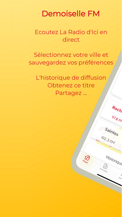 Screenshot #1 pour Demoiselle FM