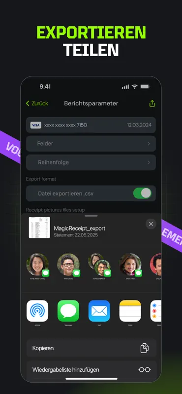 Magic Belege Scanner・Tracker screenshot 3 of 6