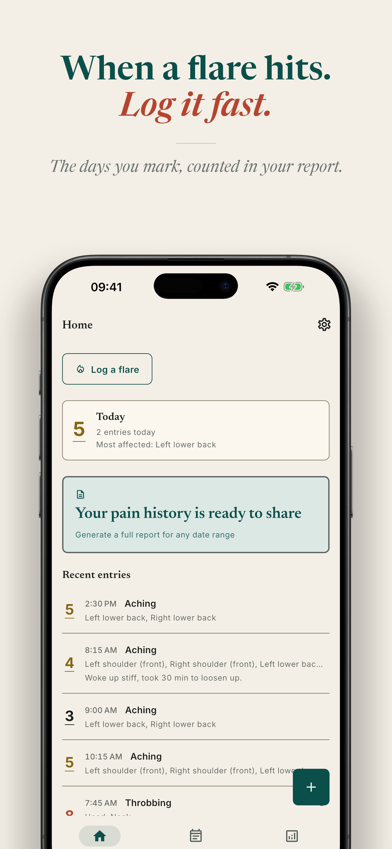 Pain Journal: Symptom Tracker screenshot 4