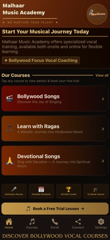 Malhaar Music iPhone screenshot