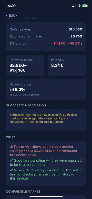 CarWiseAI screenshot 1