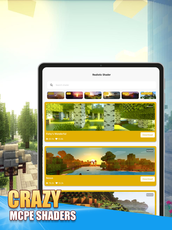 Screenshot #4 pour Realistic Shader for Minecraft