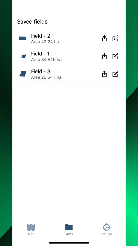 #5. GPS Fields areas measure (iOS) 由: Mykola Kondratiuk