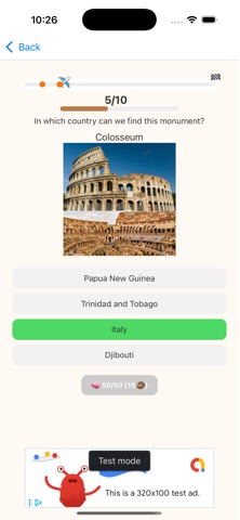 Countries Quiz Screenshot 5 of 6