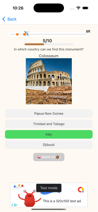 Countries Quiz Screenshot 5 of 6