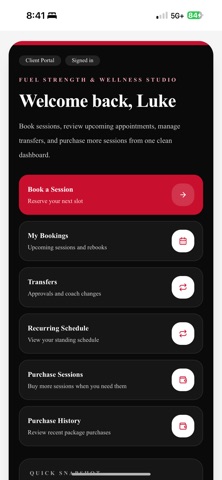 Fuel Strength and Wellness Screenshot 2 of 5