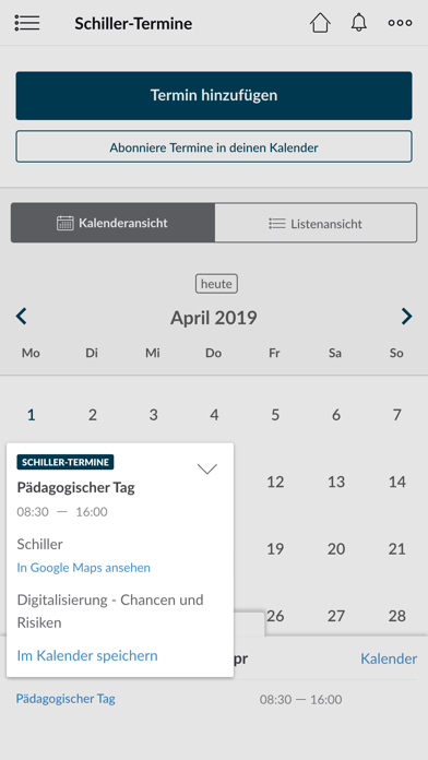 Screenshot #3 pour Schiller-Gymnasium Offenburg