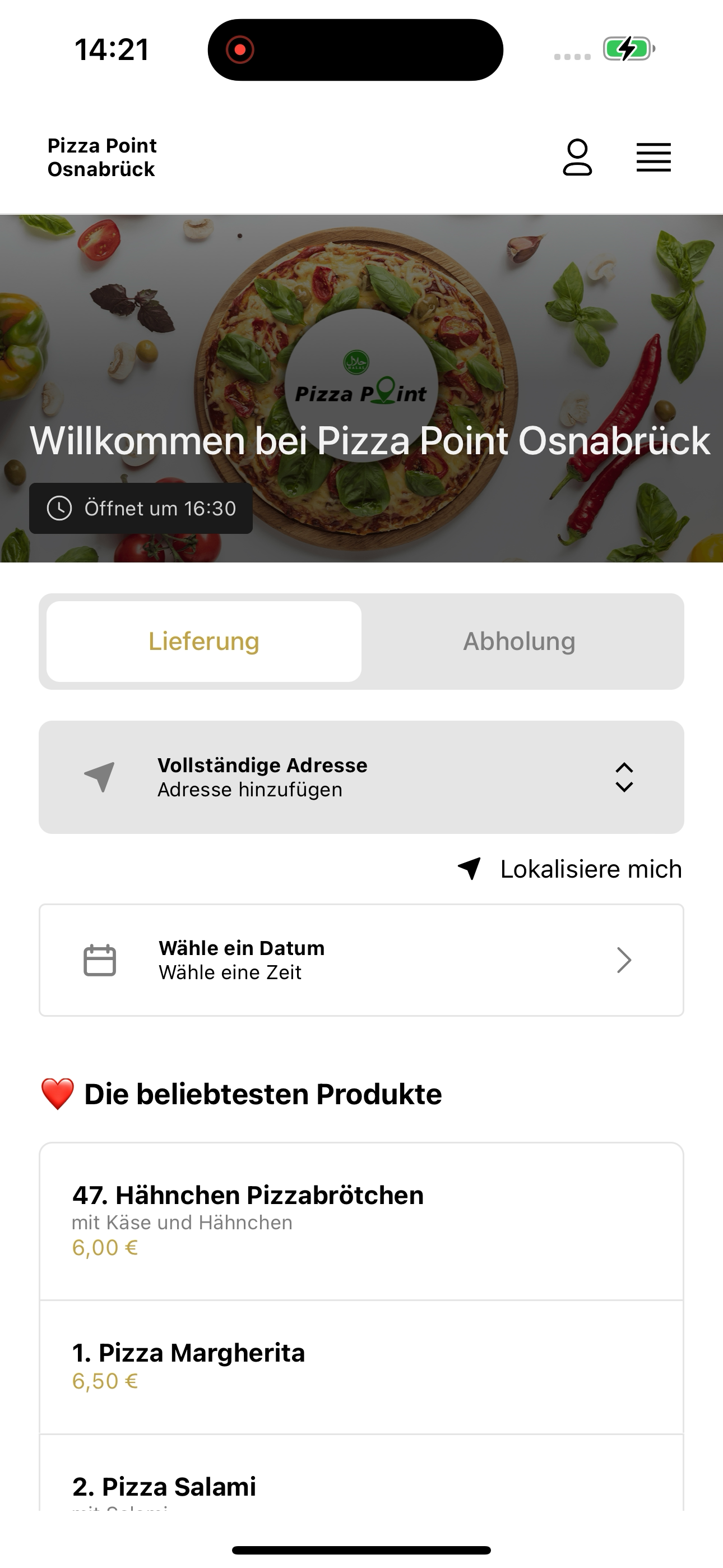 Pizza Point Osnabrück screenshot 5