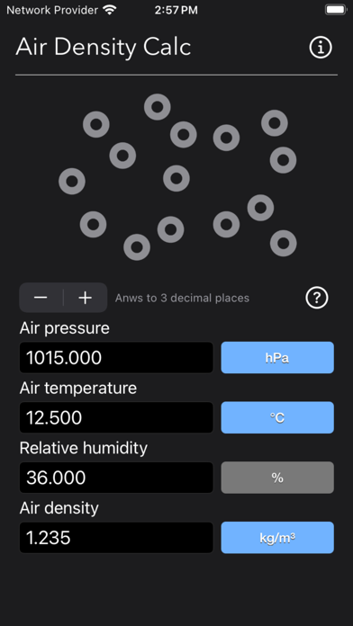 Air Density Calculator