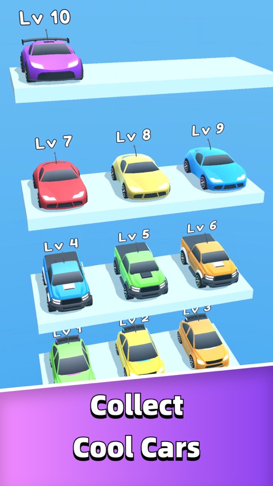 #3. Merge Car Run - Evolution Race (iOS) 由: Byte Crafts