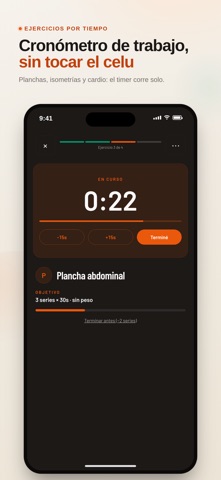 Upfit — App del alumno screenshot