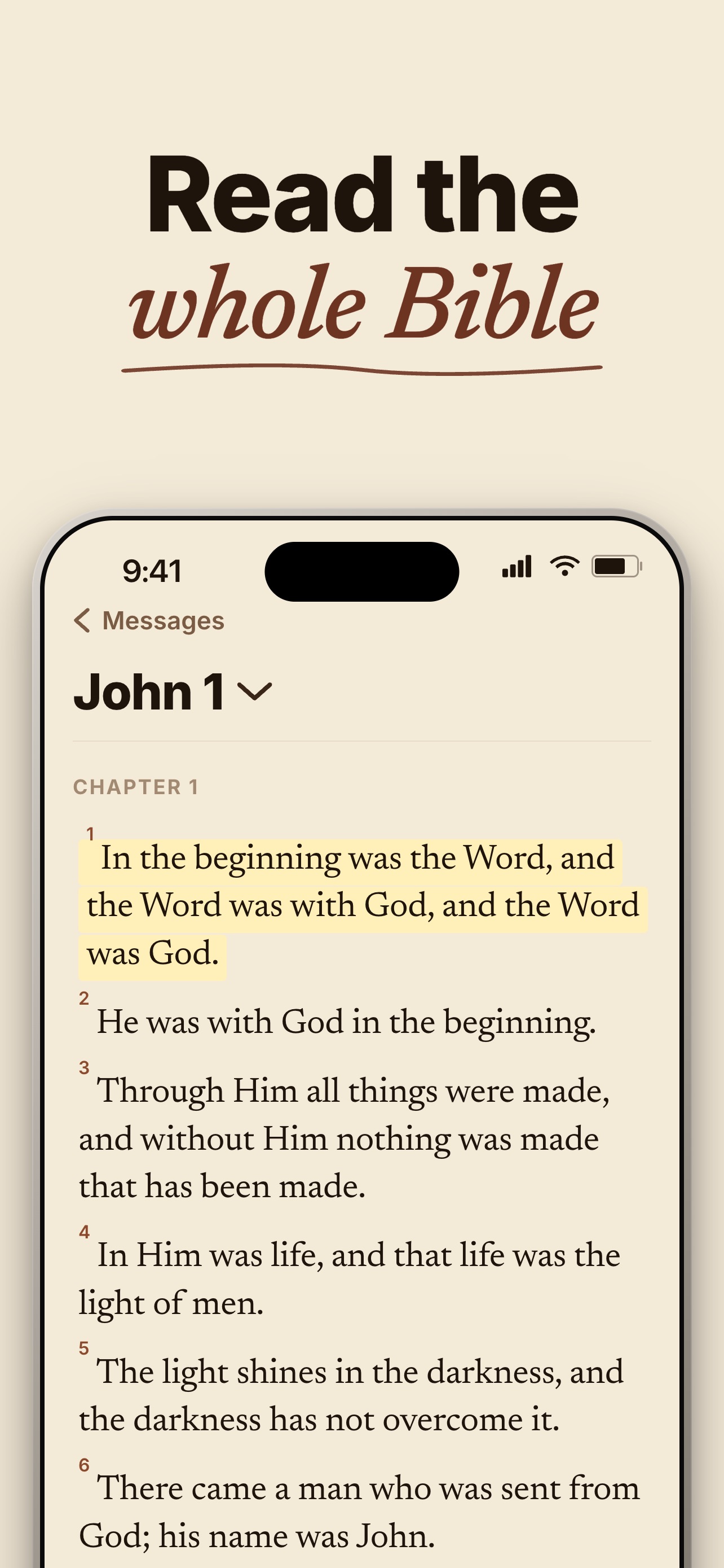 Screenshot 6 of BibleScroll: Christian Focus