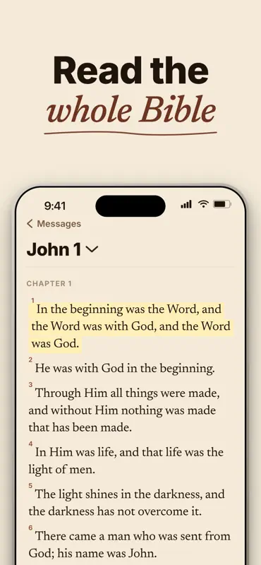 BibleScroll: Christian Focus screenshot 6 of 7