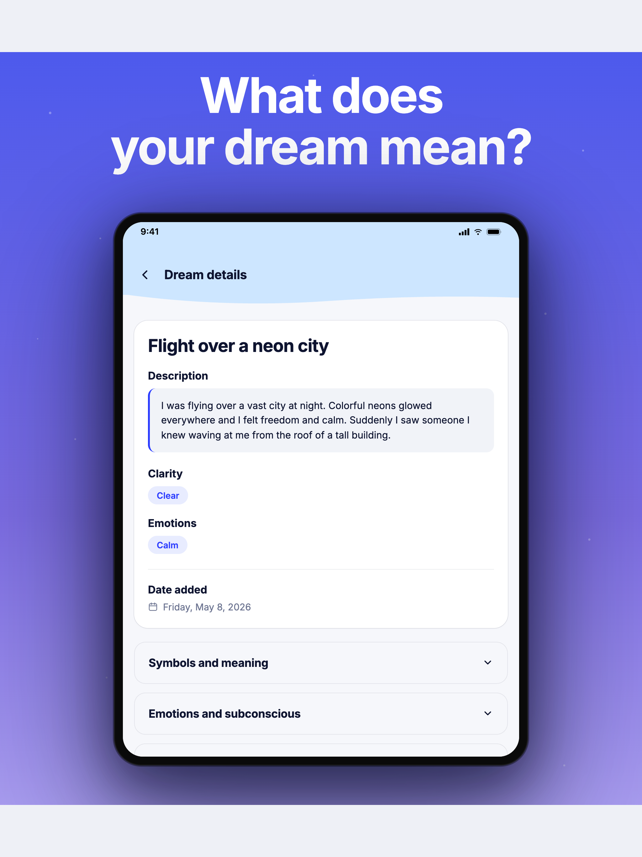 DreamLog - AI Dream Journal screenshot 8