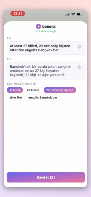 Lexora: Vocabulary Builder screenshot 1