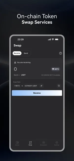 Net3 Wallet screenshot 2