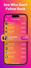 Unfollowers - Follower Tracker screenshot