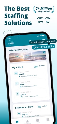 Coastal Care Staffing iPhone screenshot