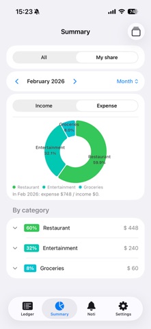 BillEase: Shared Expenses screenshot