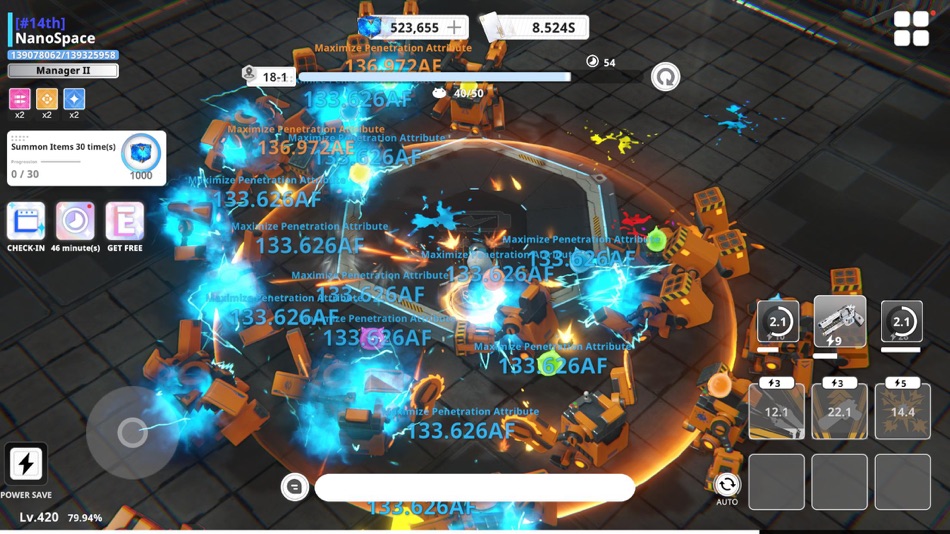 #5. NANOSPACE (iOS) By: Fire Shrike Games, Corp.