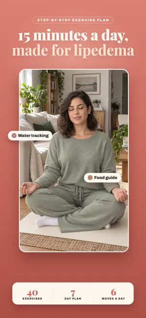LipoWell: Lipedema Exercises screenshot 1