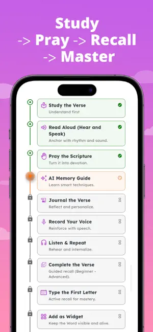 Versana AI- Bible Verse Memory screenshot 3