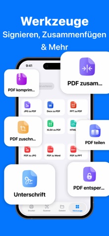 Drucker-App: KI-Scanner & PDF iPhone screenshot 6