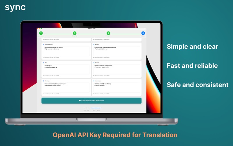 Metavia Sync: Metadata Editor app screenshot 3
