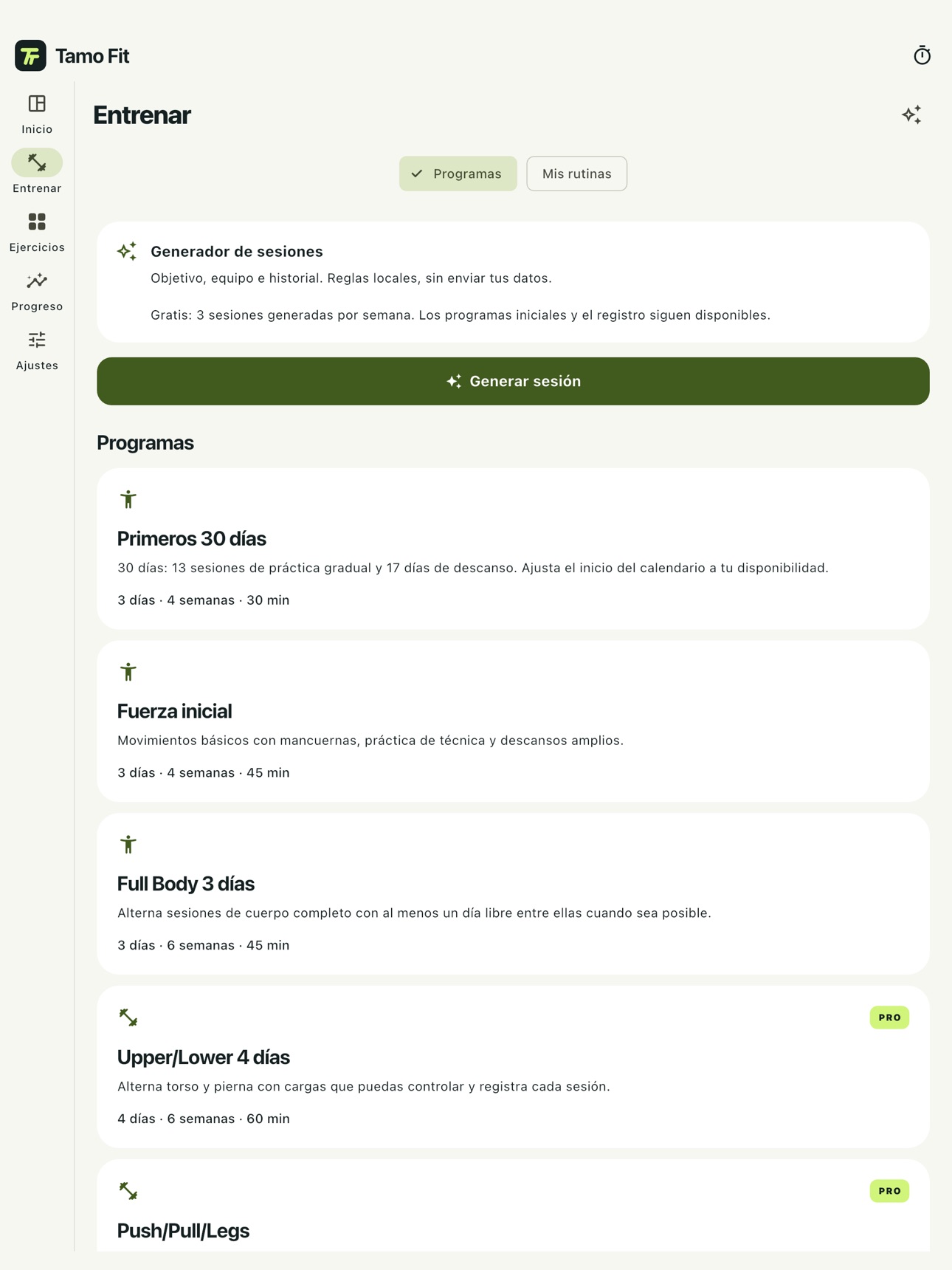 Screenshot 7 of TamoFit