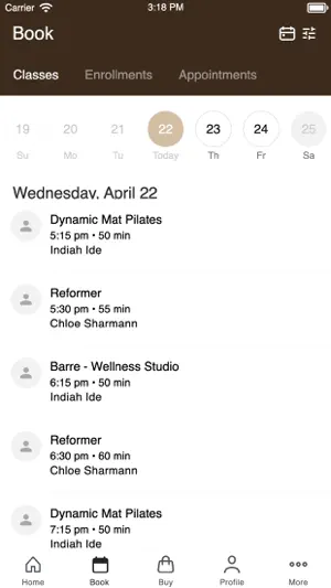 The Loft Pilates Studio screenshot 2