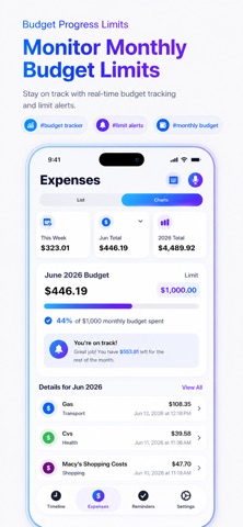 Spokn: Expenses & Reminders Screenshot 7 of 10