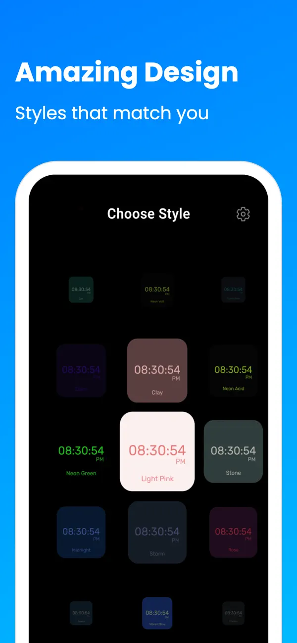 Screenshot #1 pour Big Time Digital Clock