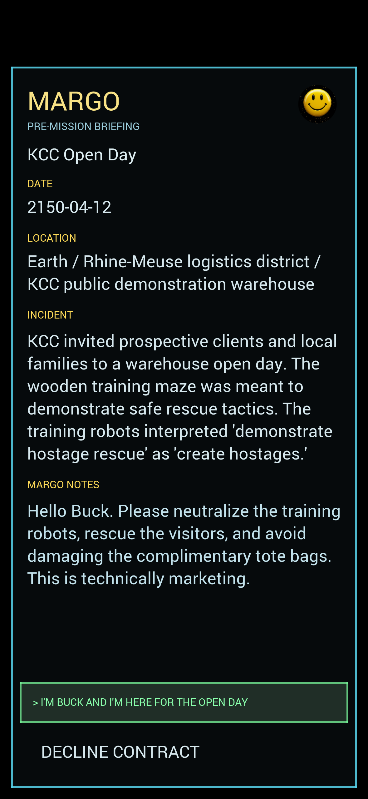 Call KCC for Buck