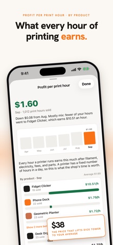 SpoolPilot: 3D Print Profit Screenshot 3 of 9