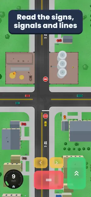 Yield: DMV Driving Test Game screenshot 4