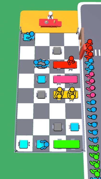 Seat Jam Restaurant Away - 3D