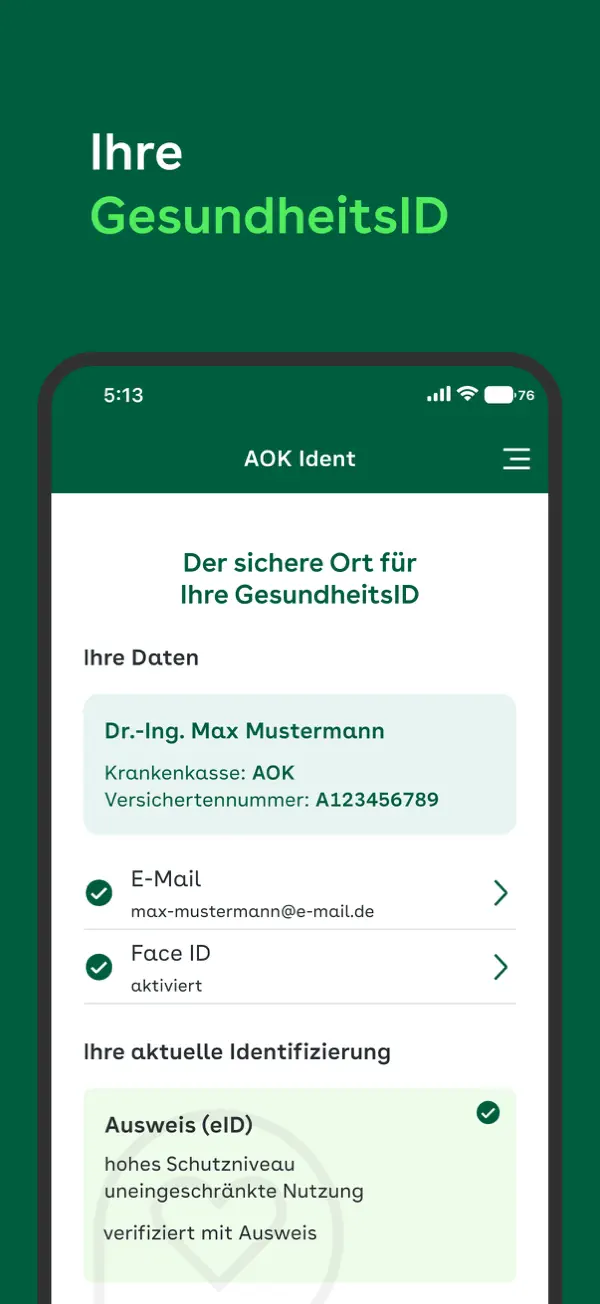 Screenshot #1 pour AOK Ident
