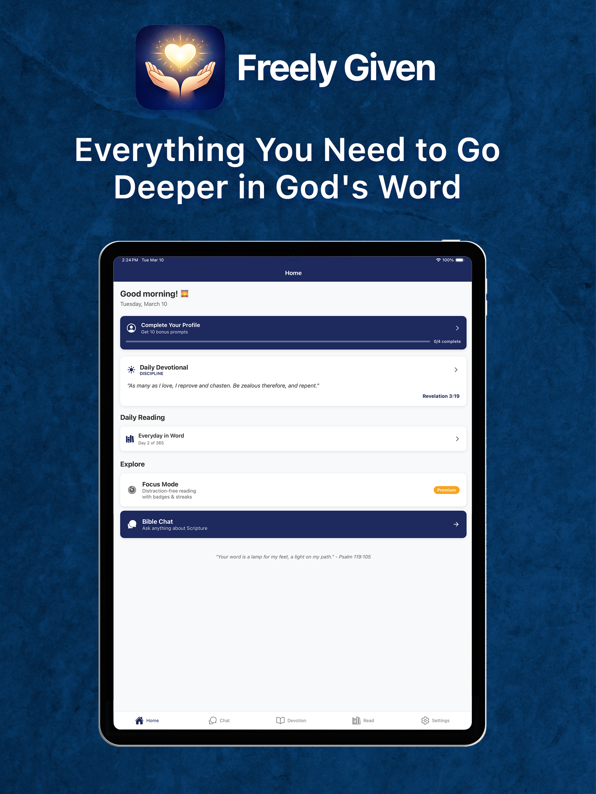 Freely Given: Bible App screenshot 8