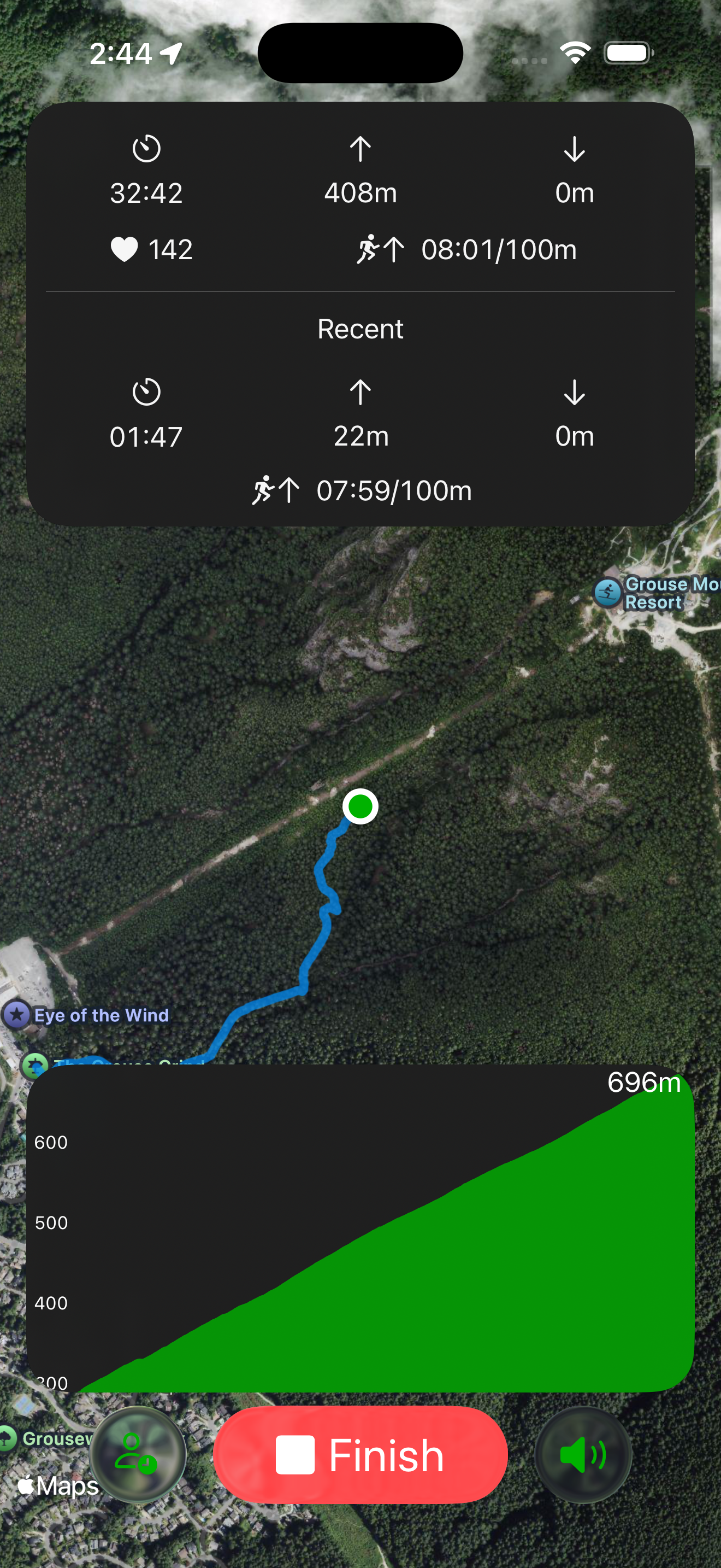 Upwards - Mountain Hiking screenshot 3