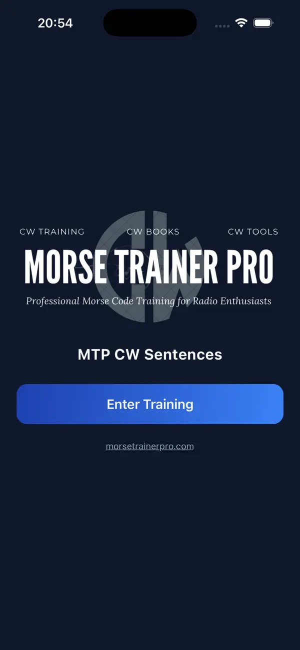 Screenshot #1 pour MTP CW Sentences